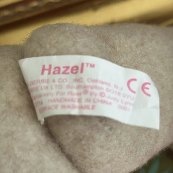 “Hazel” Russ the Judy Lynne Collection Plush Bunny Rabbit Green Bow 17”-Vintage - Picture 6 of 8